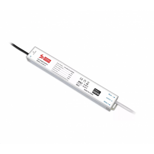 LED zdroj napájania, 12 voltový, 200 wattový, 16,6 A, tenký (slim), 3+2 roky záruka, LEDis, LD-200-12