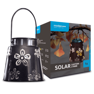 LED svietidlo, stolová lampa, solárne napájanie, zavesiteľné, 11 cm, teplá biela, IP44, Modee