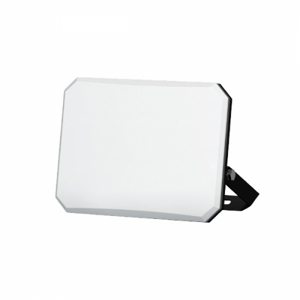 LED reflektor, 20 Watt, bezrámový matný predný panel, prirodzená biela, čierne telo, IP65, Optonica