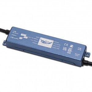 Mini LED napájací zdroj, slim, 150 Watt, 12 Volt, 12.5A, IP67, 5-ročná záruka, ChiliBlu