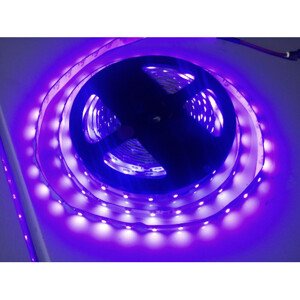 LED pásik, 5050, 60 LED/m, 14,4 W/m, UV